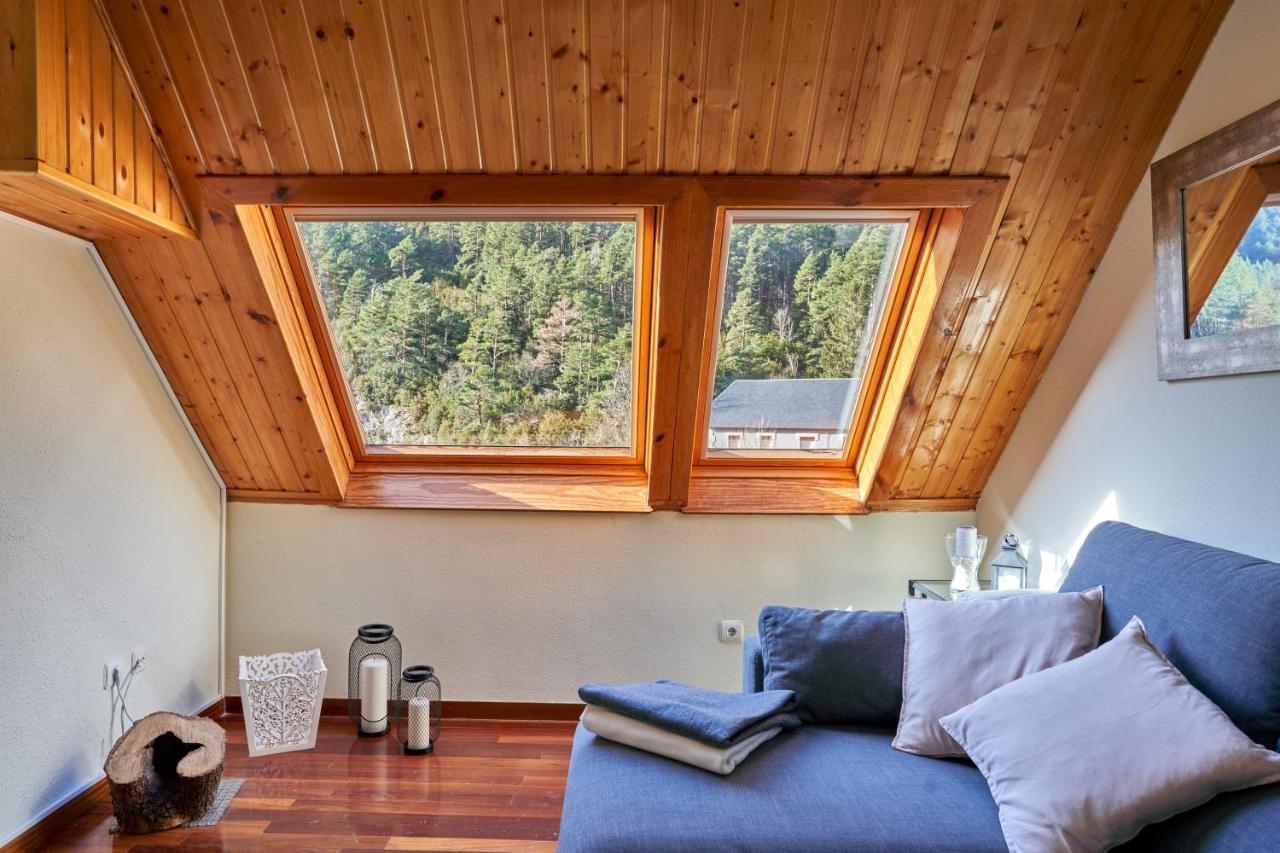 Magnifico Atico Duplex Con Vistas A La Montana Lägenhet Canfranc Exteriör bild